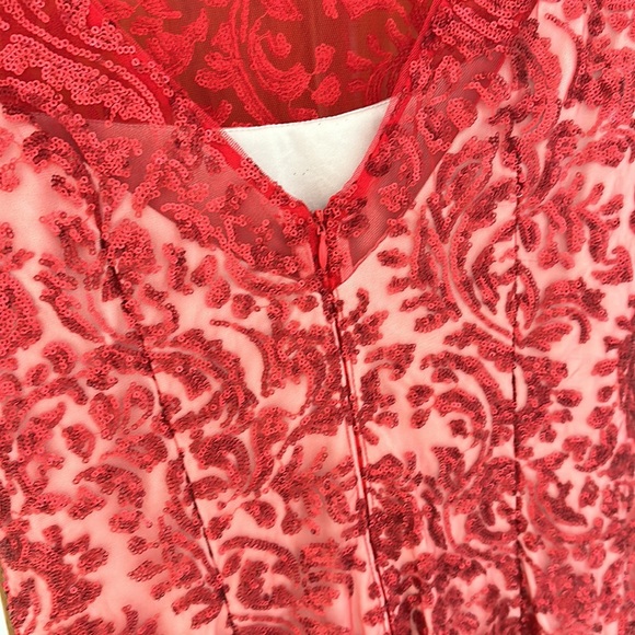 Calvin Klein Women’s Sequined Sheath Dress Size 8 NWT - Picture 4 of 12